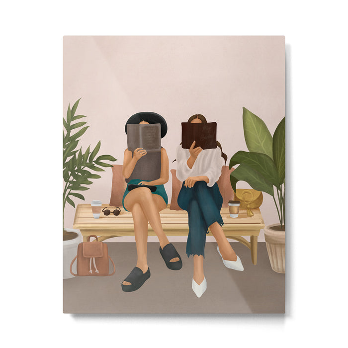 We are Reading Metal Print Gallery Image 1