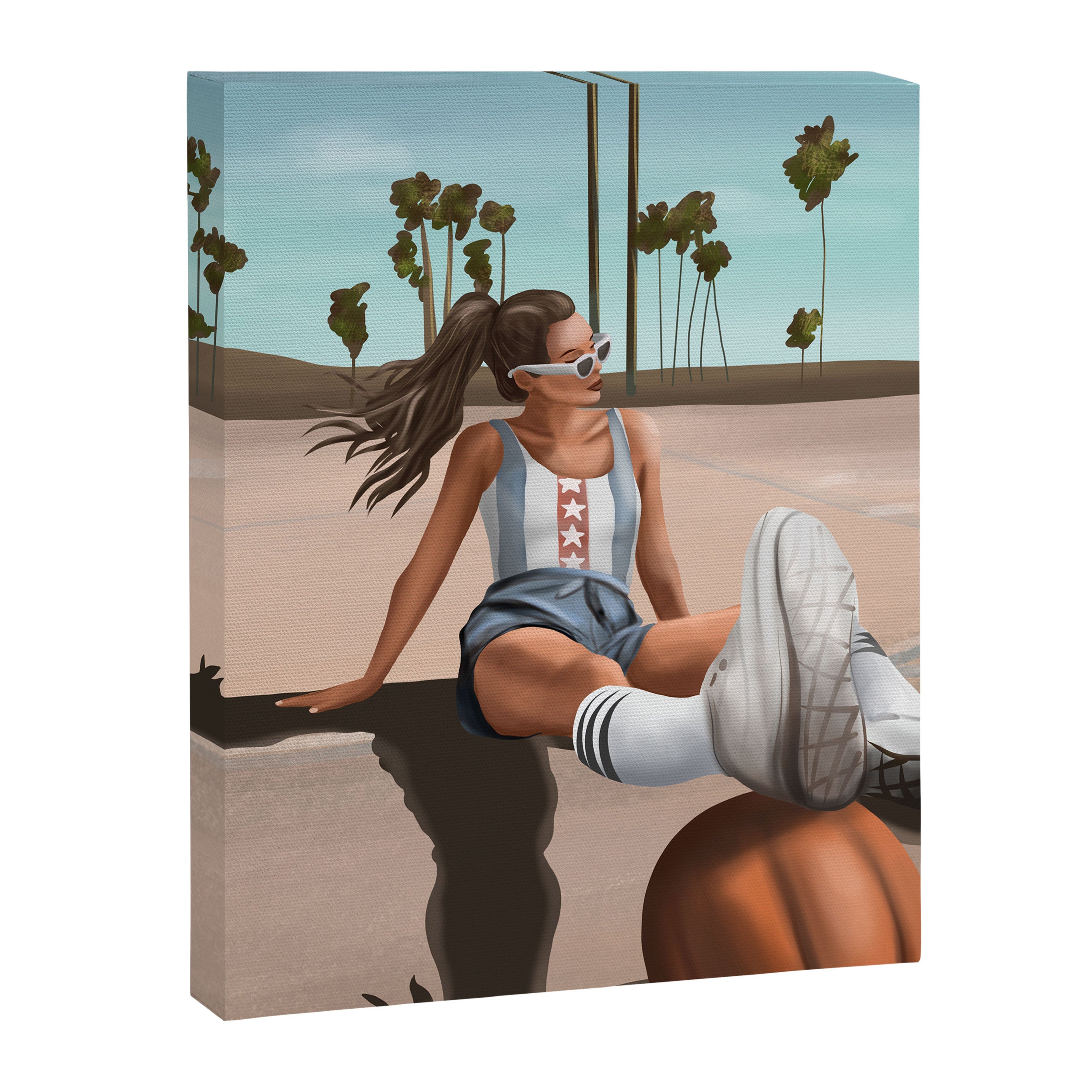 West Coast Vibes Canvas Print Gallery Image 6