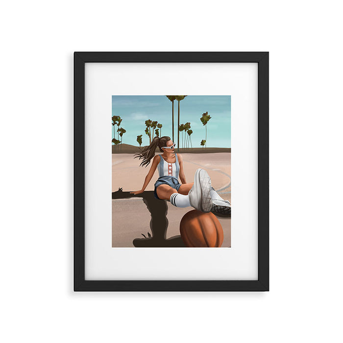 West Coast Vibes Framed Art Print Gallery Image 1