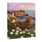 Whiskers in the Wildflowers Canvas Print Gallery Image 6
