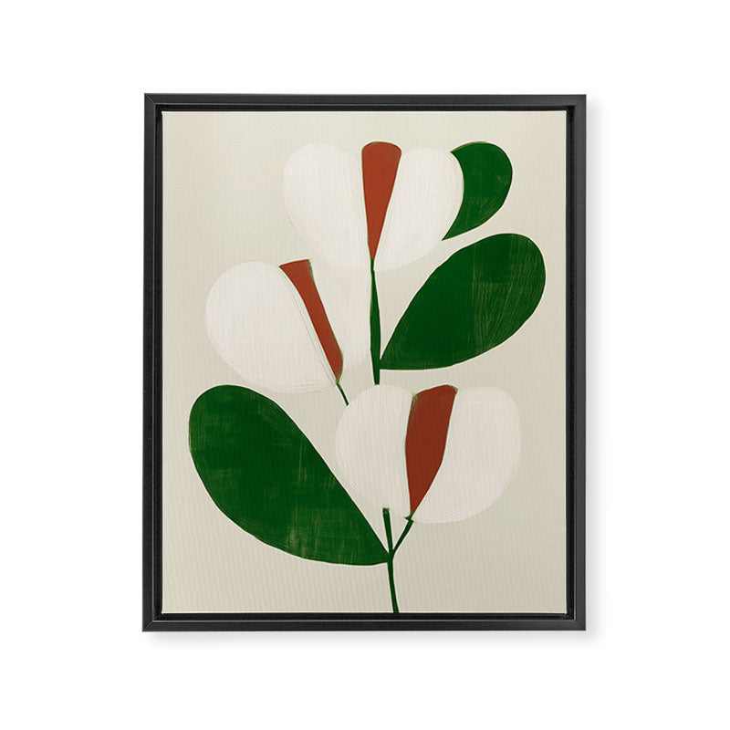 Winter Petals Framed Canvas Print Gallery Image 6