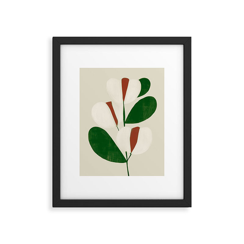 Winter Petals Framed Art Print Gallery Image 5