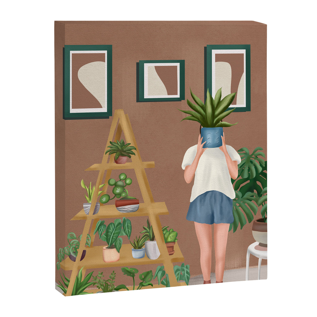Wooden floors, walls and window sills Canvas Print Gallery Image 6
