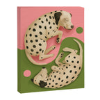 Yin and Yang Dalmatians Canvas Print Gallery Image 6