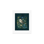 Barn Owl Forest Art Print Gallery Image 1