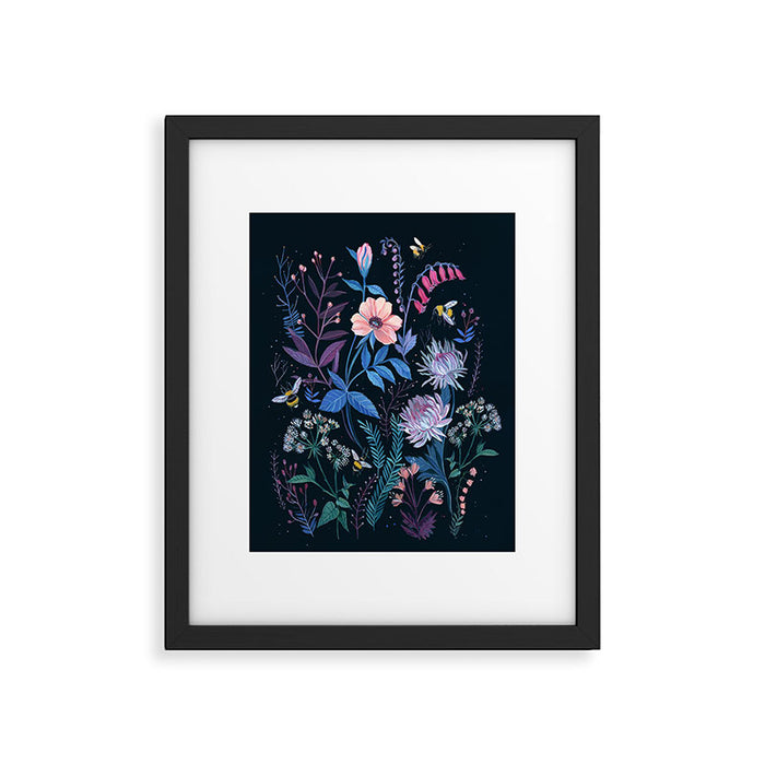 Bees Garden Framed Art Print Gallery Image 1