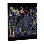 Black Cat Canvas Print Gallery Image 8