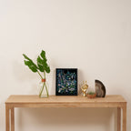 Black Goat Moon Garden Framed Canvas Print Gallery Image 4