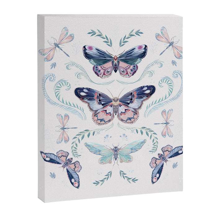 Butterflies painting Canvas Print Gallery Image 1