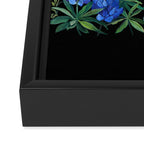 Cats Flower Garden Framed Canvas Print Gallery Image 3