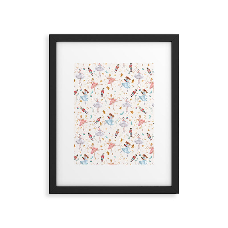 Christmas ballet Framed Art Print Gallery Image 6