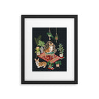 Corgis living room Framed Art Print Gallery Image 6