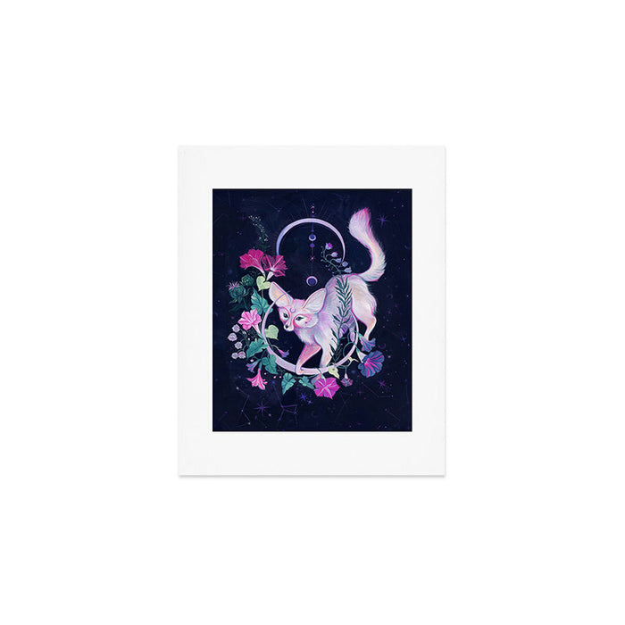 Cosmic Fox Art Print Gallery Image 1