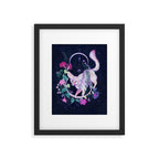 Cosmic Fox Framed Art Print Gallery Image 5
