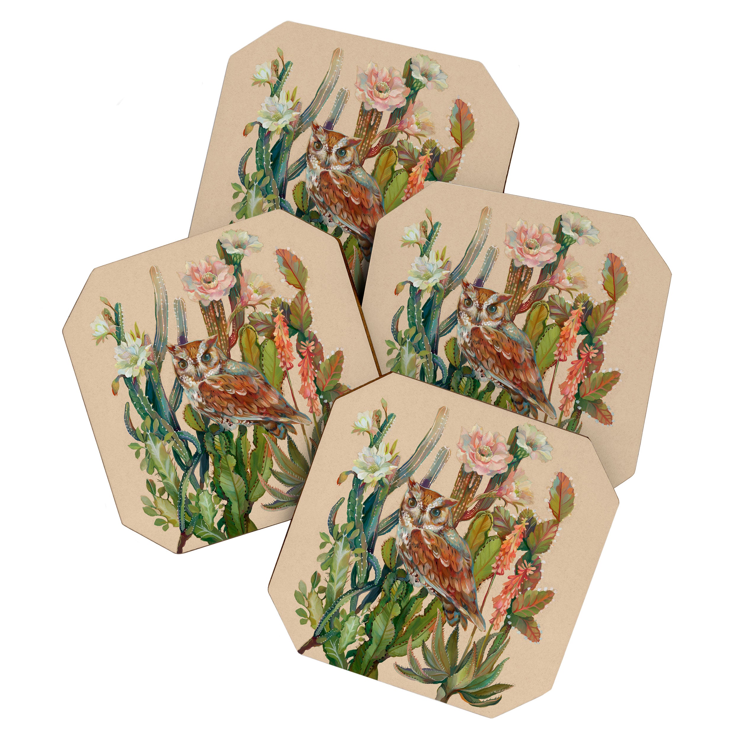 Desert Owl Coaster Gallery Image 1