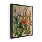 Desert Owl Framed Canvas Print Gallery Image 2