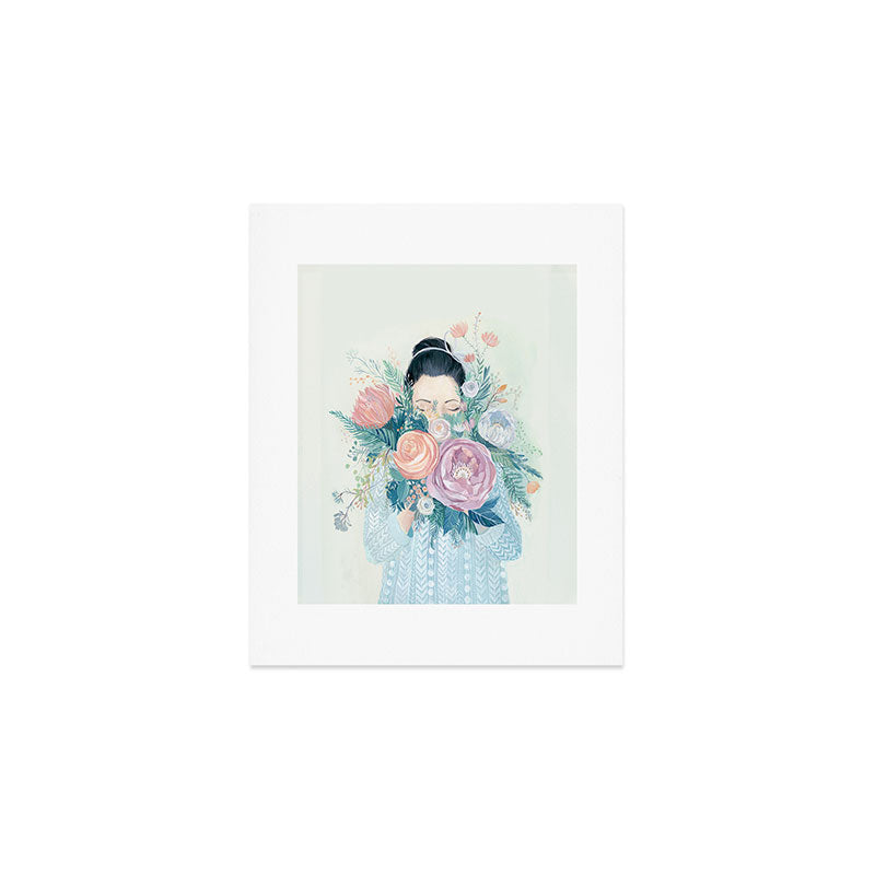 Floral Bouquet Art Print Gallery Image 1