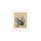 Floral Falcon Garden Art Print Gallery Image 1