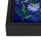 Flower Garden Owls Framed Canvas Print Gallery Image 3