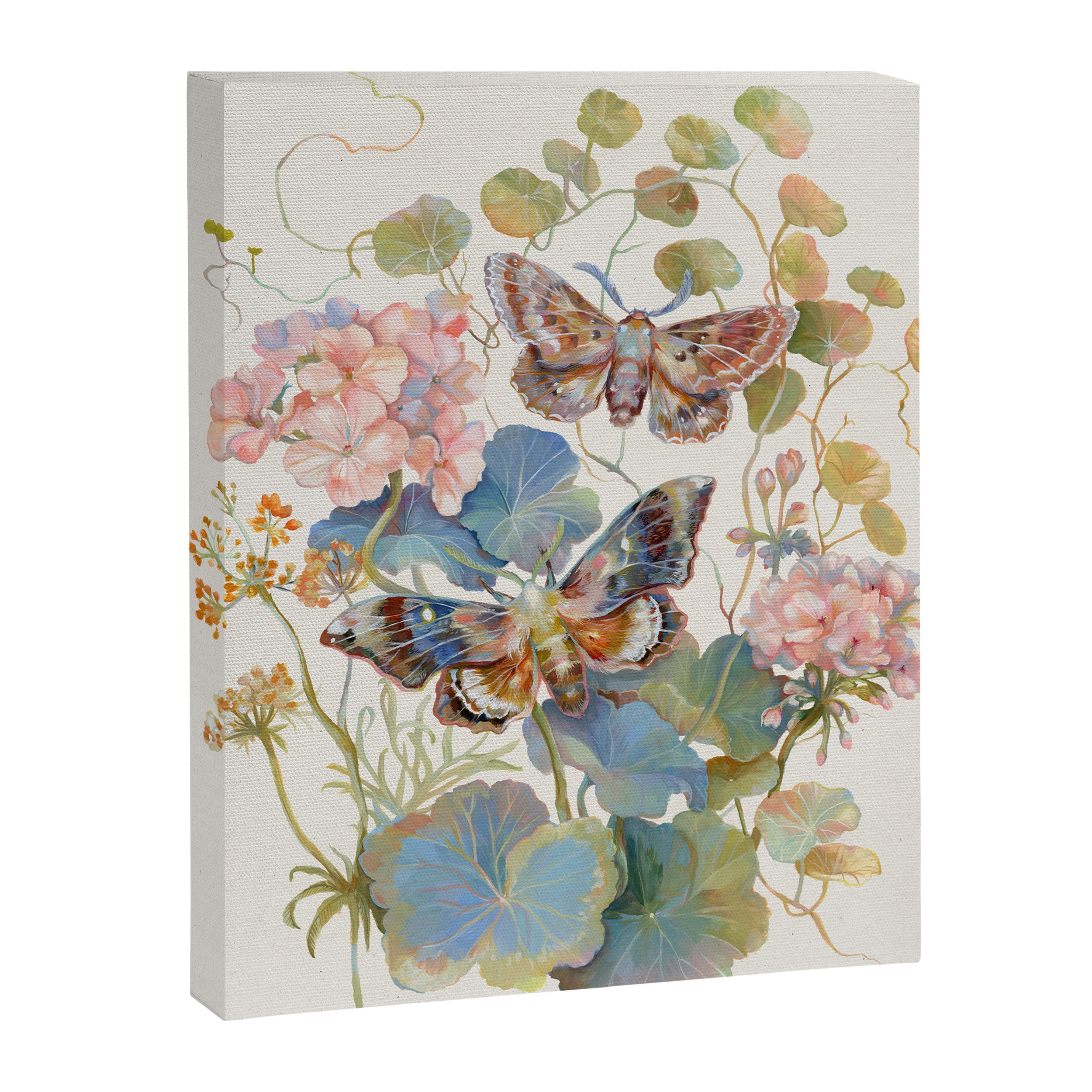 Geranium Moths Canvas Print Gallery Image 8