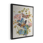 Geranium Moths Framed Canvas Print Gallery Image 2