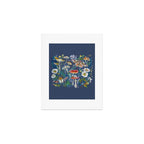 Goliath Beetle Mushroom Garden Art Print Gallery Image 1