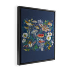 Goliath Beetle Mushroom Garden Framed Canvas Print Gallery Image 2
