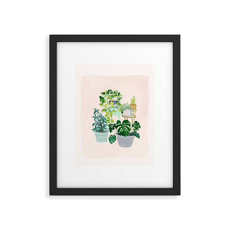 House plants Framed Art Print Gallery Image 4