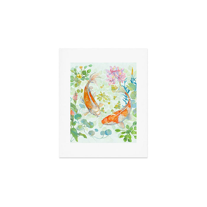 Koi Garden Dreams Art Print Gallery Image 1