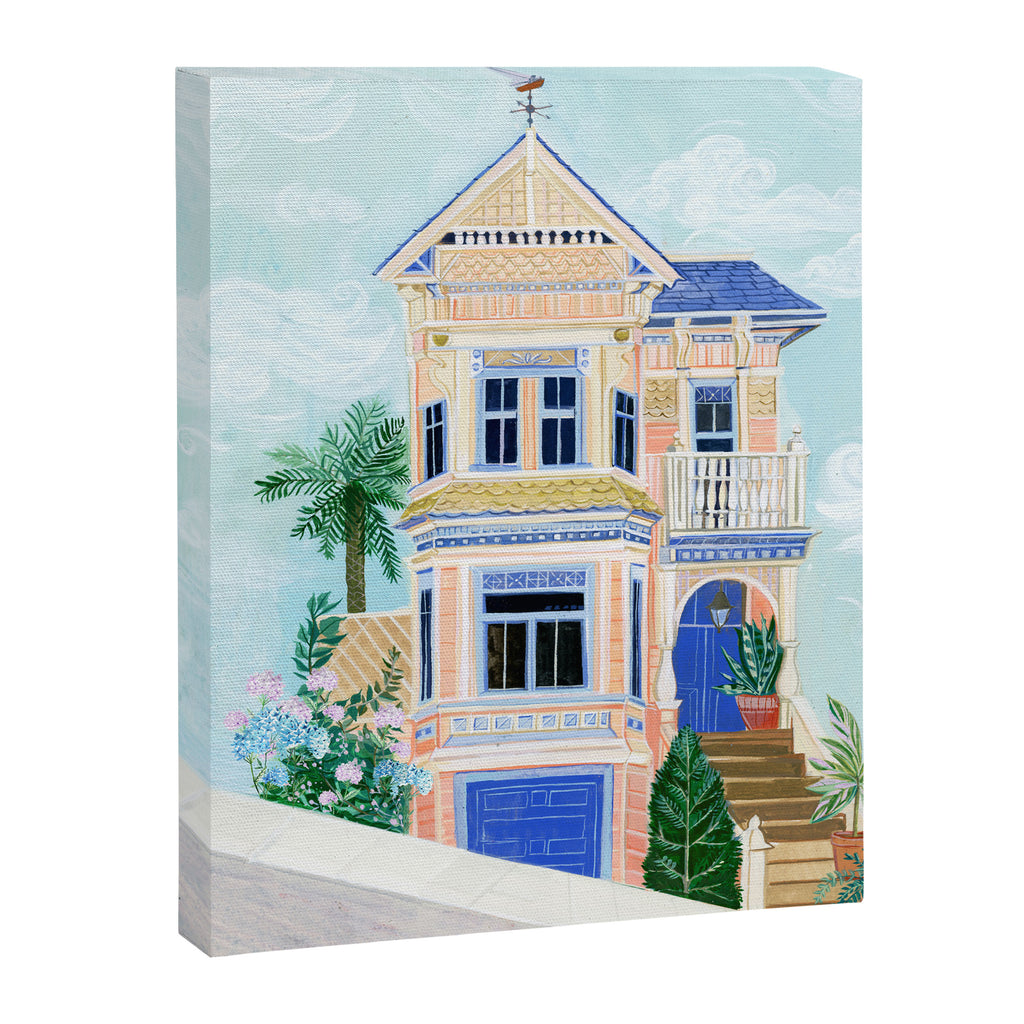 Little Victorian House Canvas Print Gallery Image 6