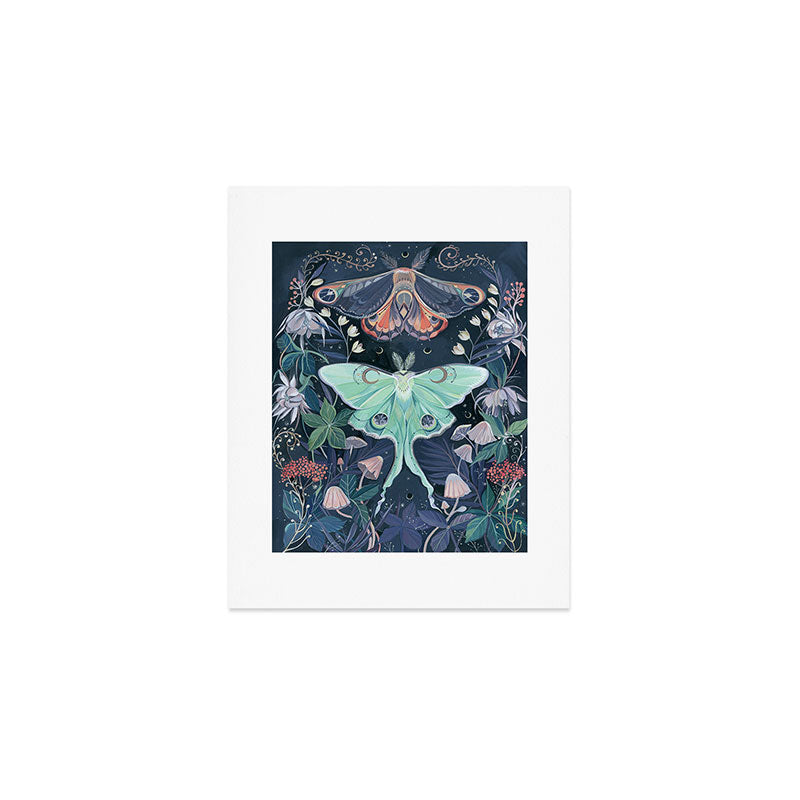Luna Moth Art Print Gallery Image 1
