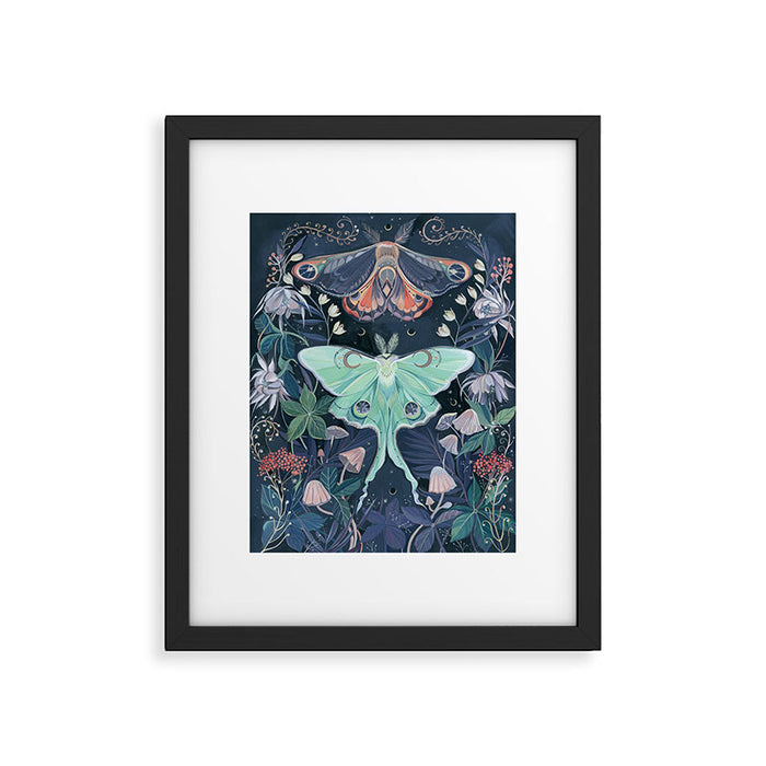 Luna Moth Framed Art Print Gallery Image 1