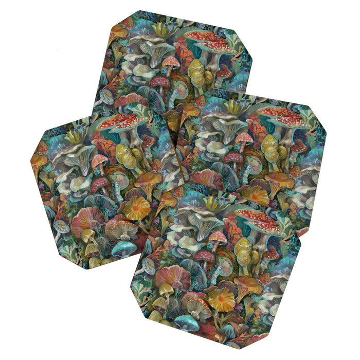 Magic Mushroom Garden Coaster Gallery Image 1