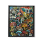 Magic Mushroom Garden Framed Canvas Print Gallery Image 8