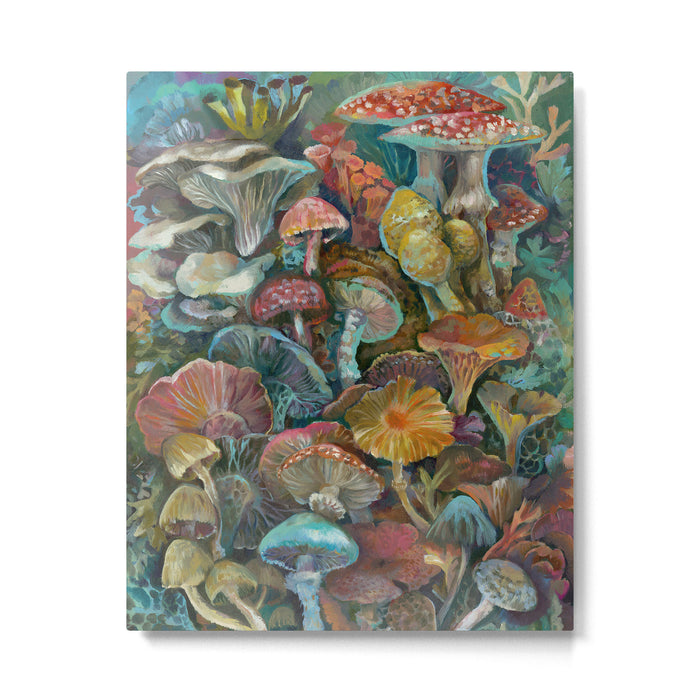 Magic Mushroom Garden Metal Print Gallery Image 1