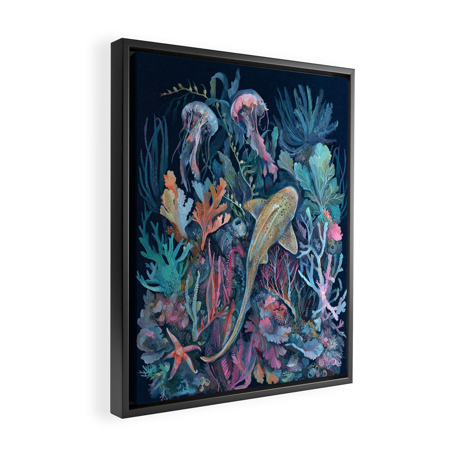 Marine Life Framed Canvas Print Gallery Image 2