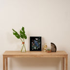 Moon Raven  Framed Canvas Print Gallery Image 4