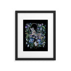 Moon Wolf Framed Art Print Gallery Image 6