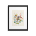 Moth and Moonflowers Framed Art Print Gallery Image 5