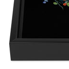 Nasturtium Fox Garden Framed Canvas Print Gallery Image 3