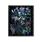 Night Garden Framed Canvas Print Gallery Image 8