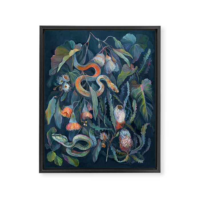 Snake Banksia Forest Framed Canvas Print Gallery Image 1