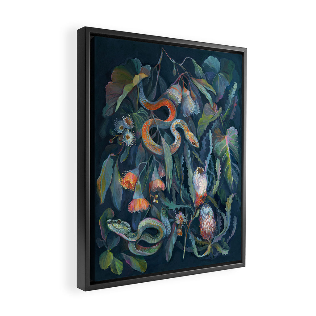Snake Banksia Forest Framed Canvas Print Gallery Image 2