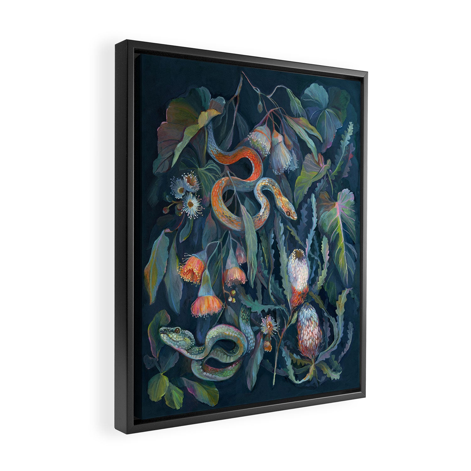Snake Banksia Forest Framed Canvas Print Gallery Image 2