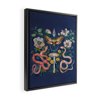 Snake Moth Mushroom  Framed Canvas Print Gallery Image 2