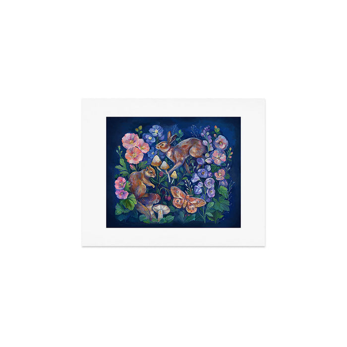 Spring Flower Garden Art Print Gallery Image 1