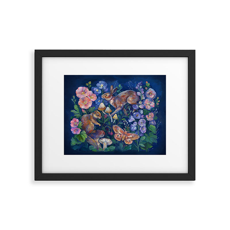 Spring Flower Garden Framed Art Print Gallery Image 6