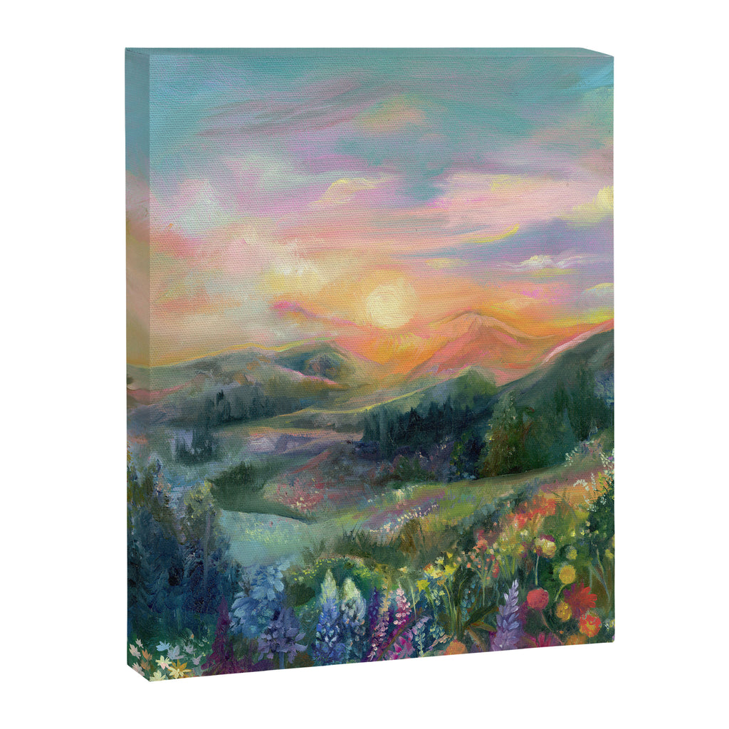 Sunset Landscape Canvas Print Gallery Image 8