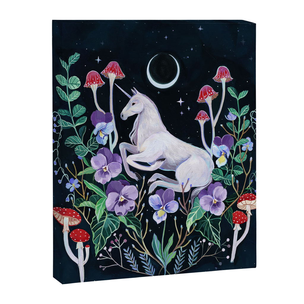 Unicorn Garden Canvas Print Gallery Image 8