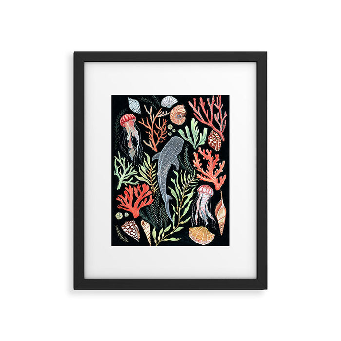 Whale shark Framed Art Print Gallery Image 1